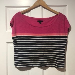 Striped Crop Top